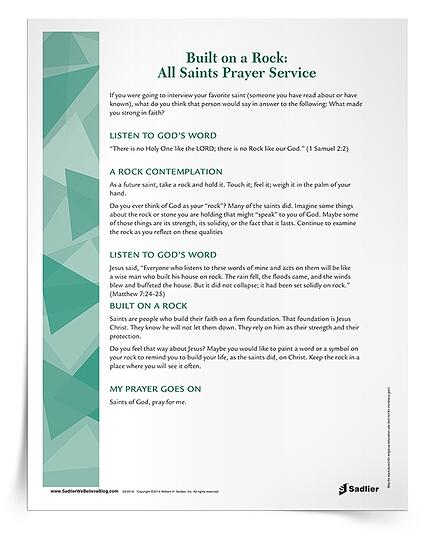 All Saints' Day Prayer Service