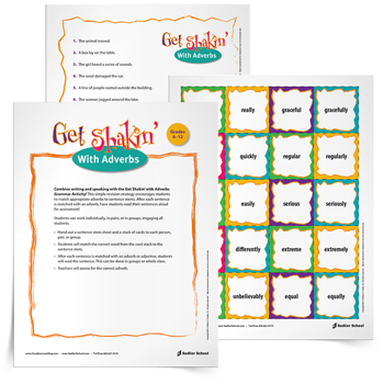 Get-Shakin-with-Adverbs-Activity