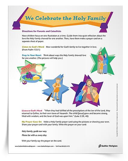 Feast of the Holy Family Prayer Service