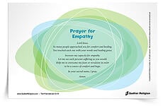 <em>Prayer for Empathy</em> Prayer Card
