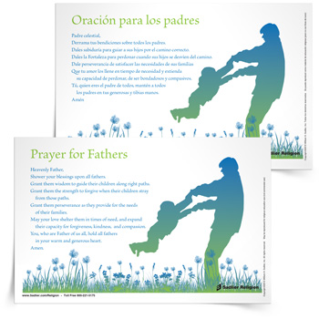 <em>Prayer for Fathers</em> Prayer Card