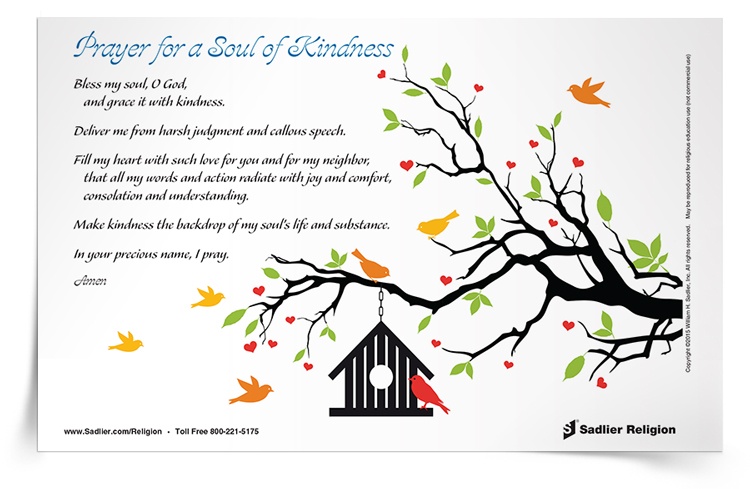 <em>Prayer for a Soul of Kindness</em> Prayer Card