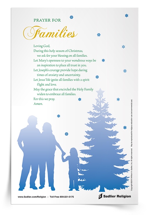 <em>Prayer for Families</em> Prayer Card