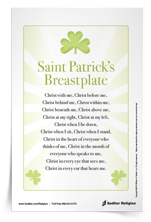 <em>Saint Patrick’s Breastplate</em> Prayer Card