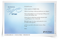 <em>Prayer for Virtue</em> Prayer Card