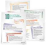 <em>10 Steps to Writing a Successful Research Paper</em> Checklist + Model Research Paper
