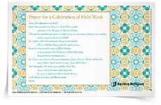 <em>Prayer for the Celebration of Holy Week</em> Prayer Card