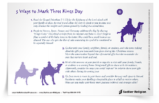 <em>5 Ways to Mark Three Kings Day</em> Reflection