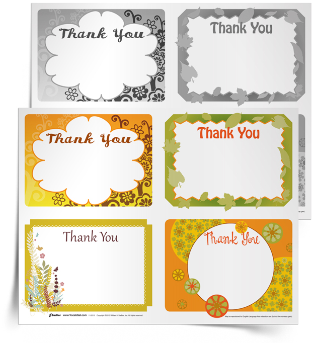 Saying-Thanks-with-Vocabulary-Words-Notecards