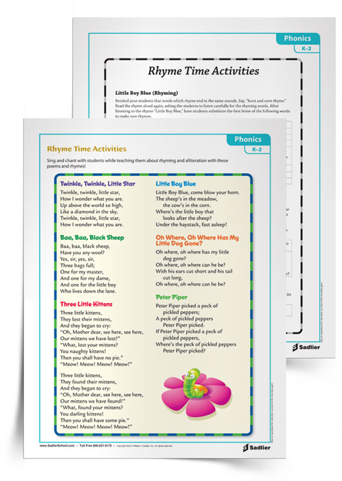 Rhyme-Time-Phonics-Activity