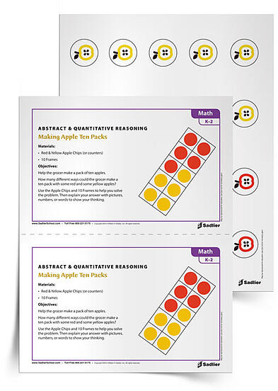 The second mathematical practices PDF resource available for MP2 is for grades K-3. With the Making Apple Ten Packs and Bunk Bed activities students will strengthen their abstract and quantitative reasoning. 