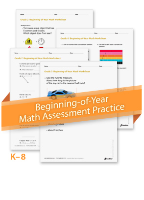 <em>Beginning-of-Year Math Assessment Practice by Grade Level</em>